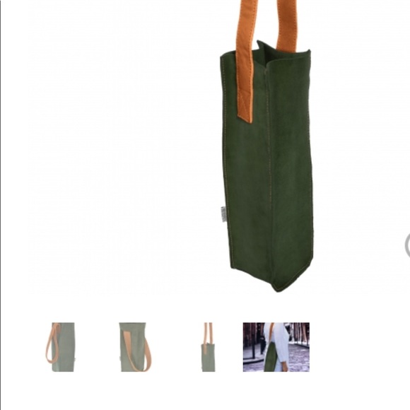 Vintium leather bottle bag - Picture 2 of 4